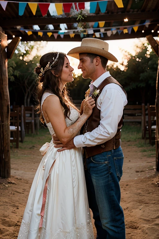 cowboy wedding