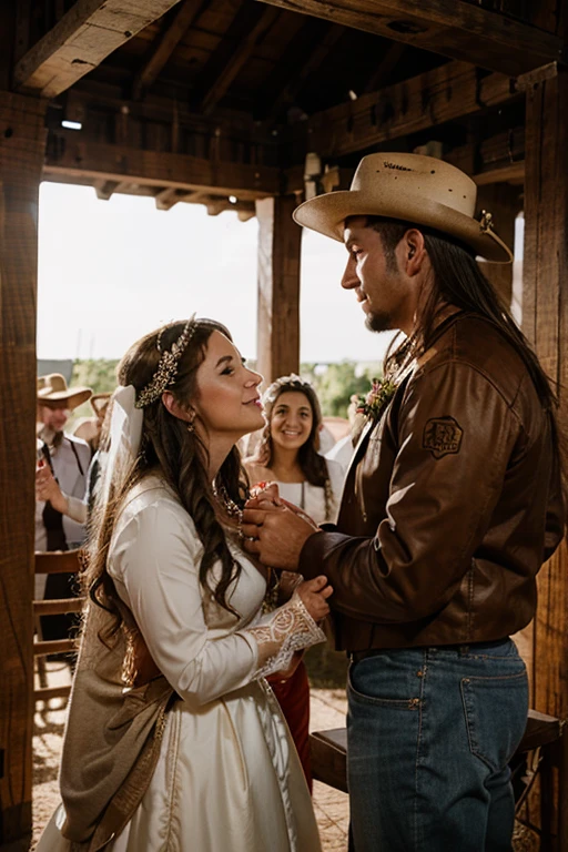 cowboy wedding
