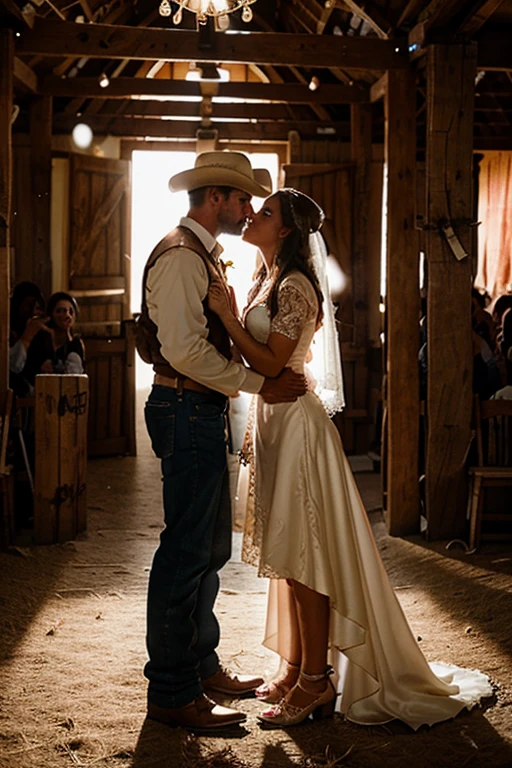 cowboy wedding