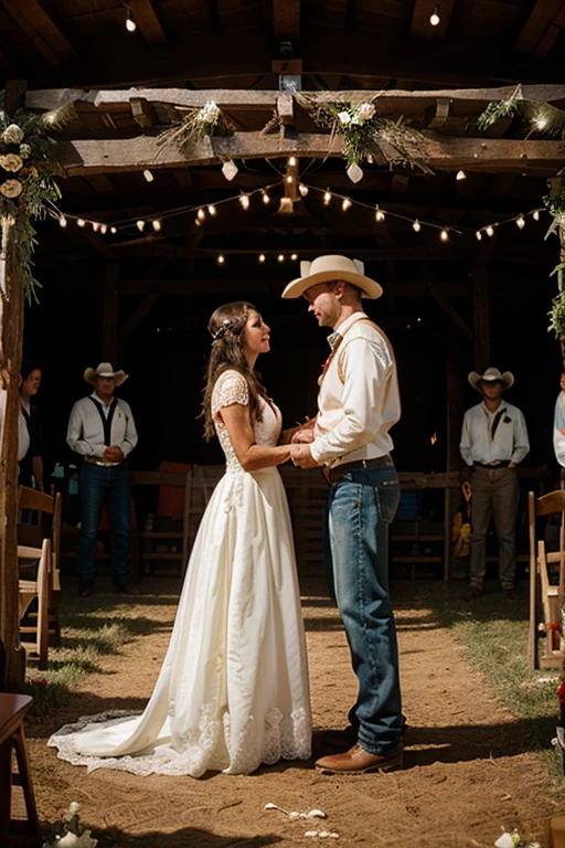 cowboy wedding