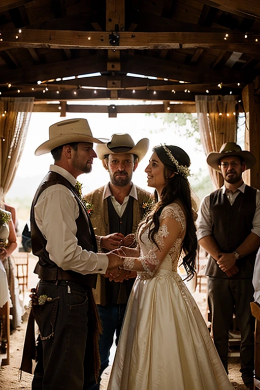 cowboy wedding