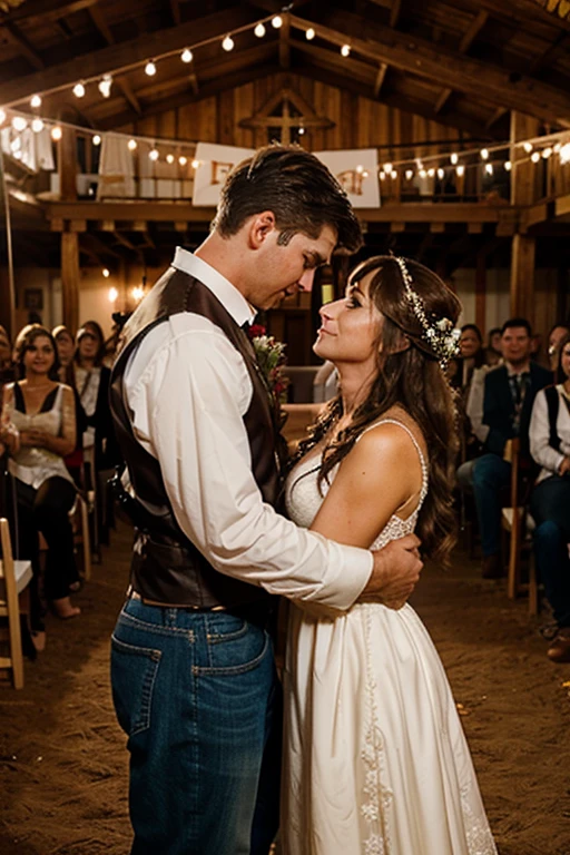 cowboy wedding