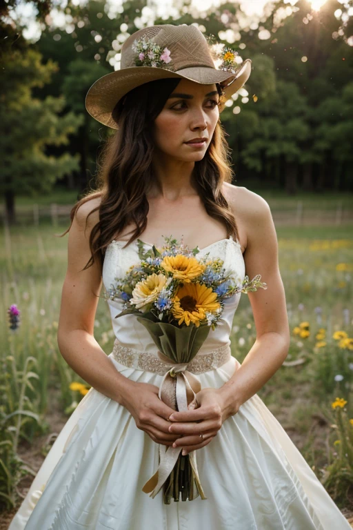 cowboy wedding bouquet