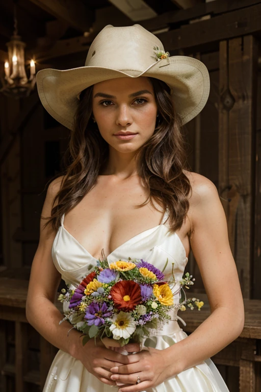 cowboy wedding bouquet