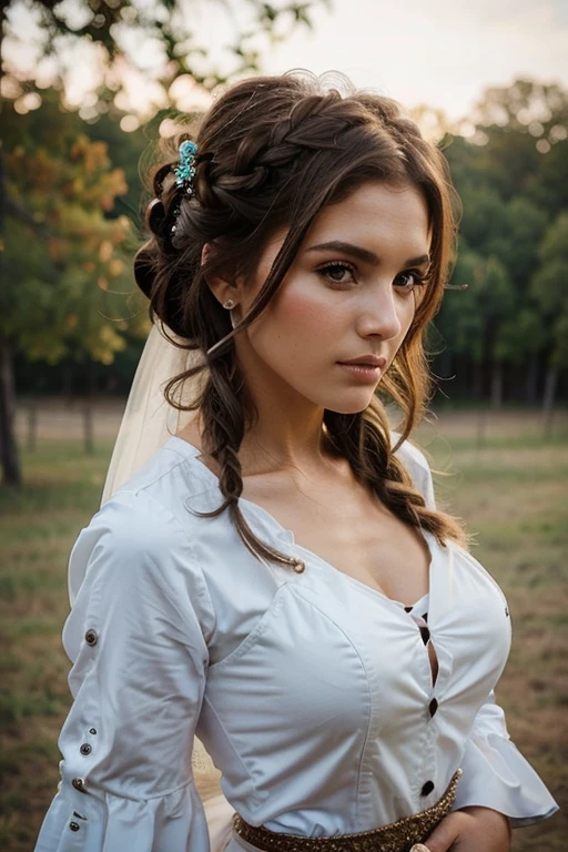 cowboy wedding hairstyles