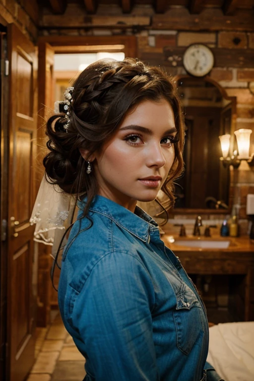 cowboy wedding hairstyles