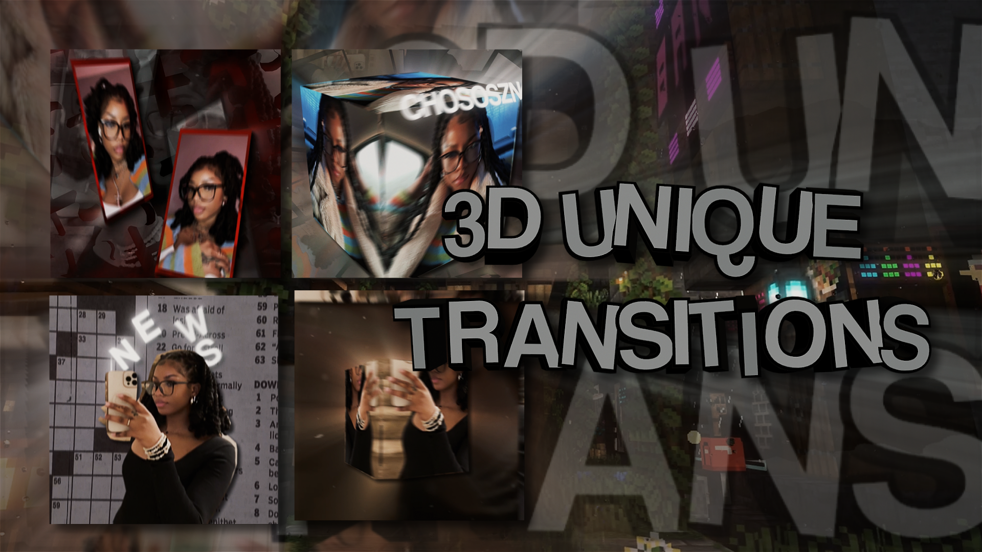 3D unique transitions - Payhip