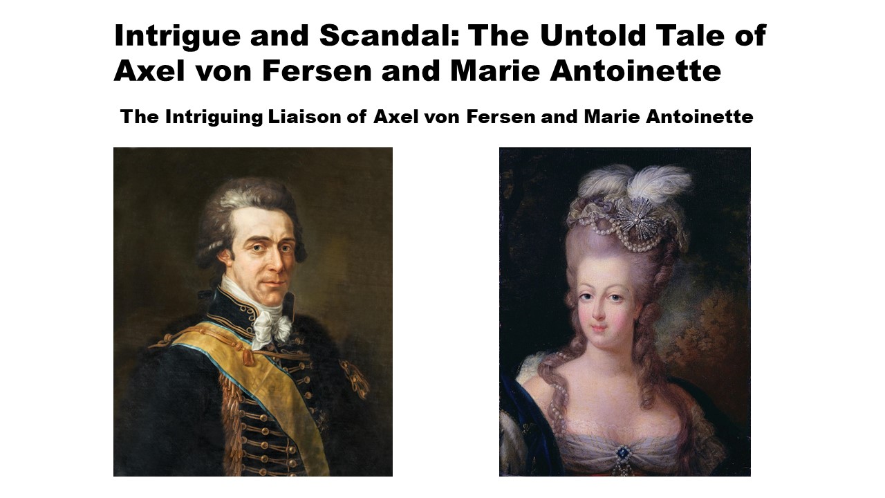 Axel von Fersen and Marie Antoinette (English) - Payhip