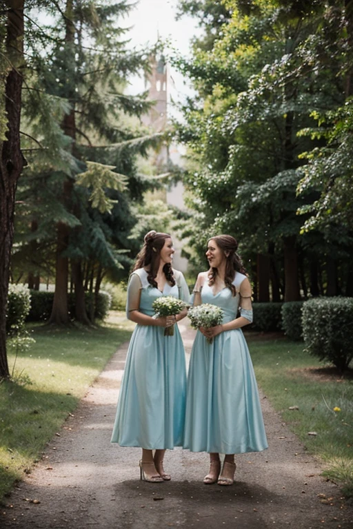 fantasy wedding bridesmaids