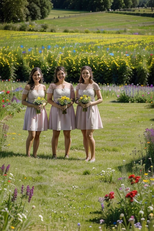 fantasy wedding bridesmaids