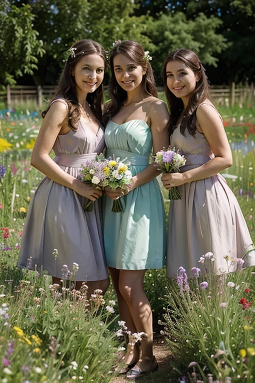 fantasy wedding bridesmaids