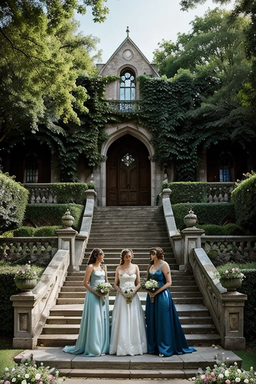 fantasy wedding bridesmaids