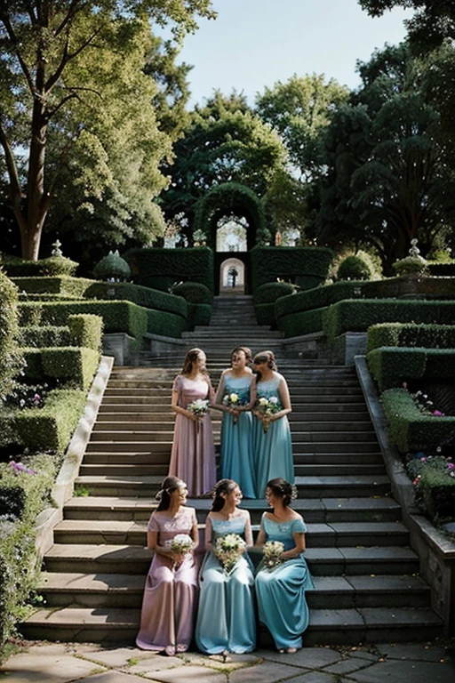 fantasy wedding bridesmaids
