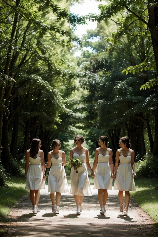 fantasy wedding bridesmaids