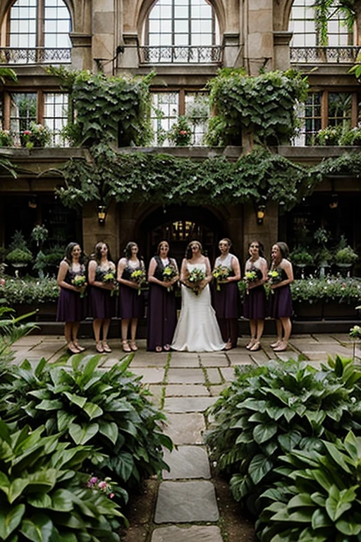 harry potter wedding bridesmaids