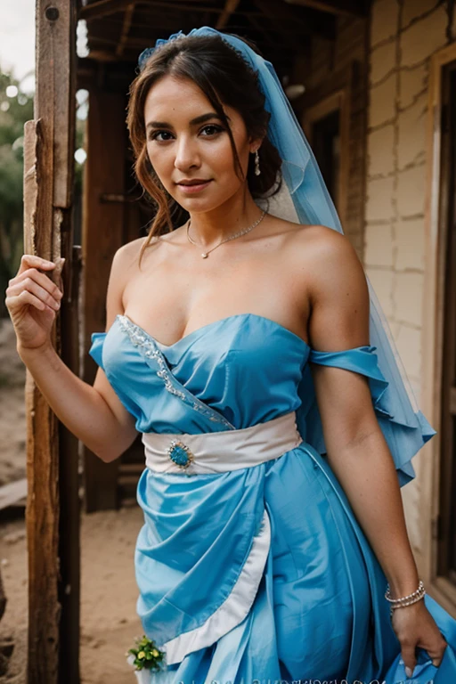 dusty blue wedding