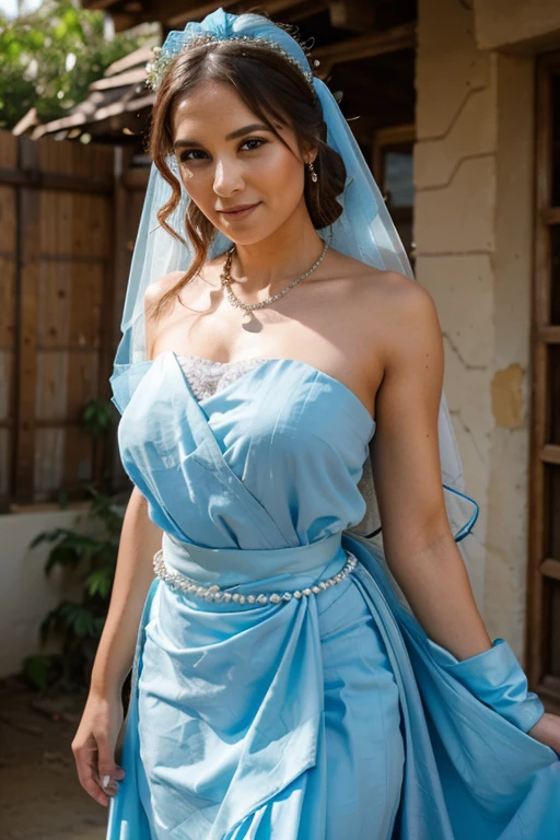 dusty blue wedding