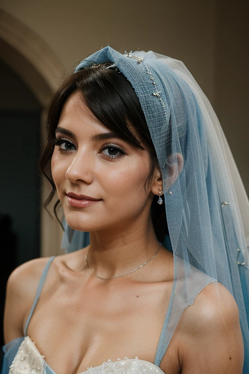 dusty blue wedding