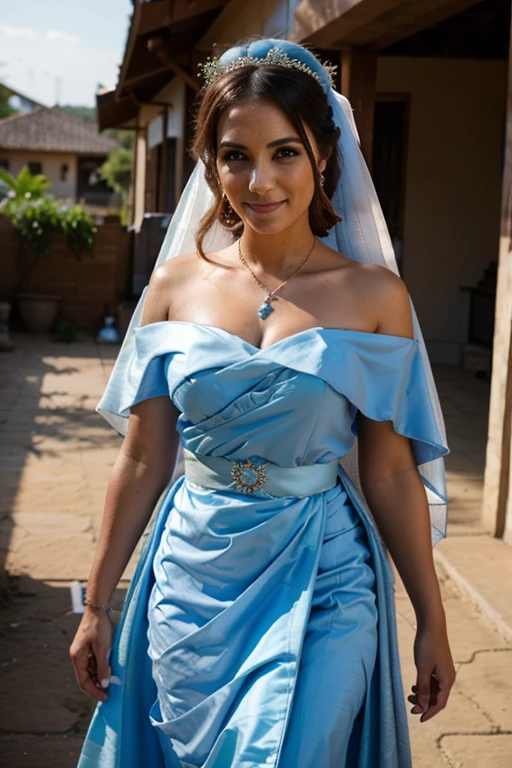 dusty blue wedding