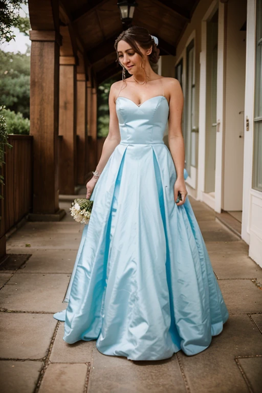 dusty blue wedding