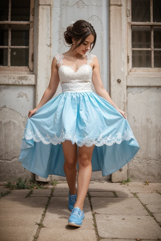 dusty blue wedding