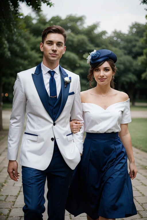 dusty blue wedding