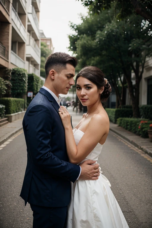 dusty blue wedding