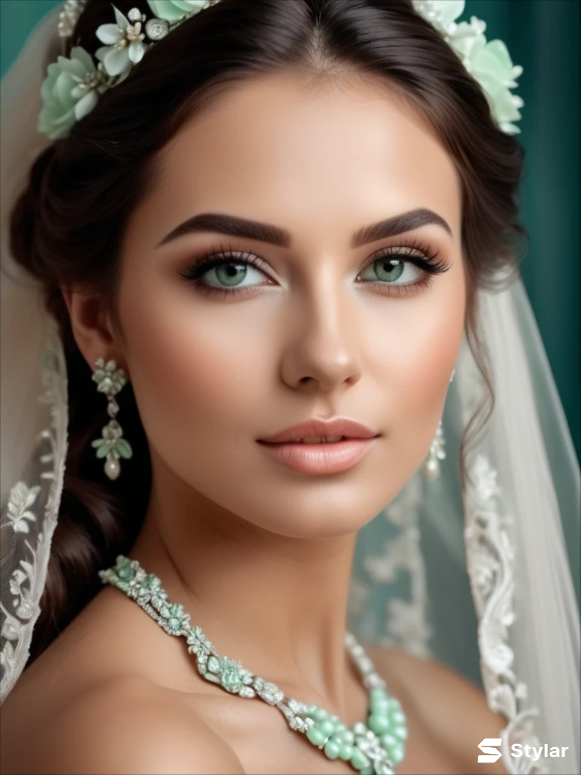 mint and blush spring wedding colors
