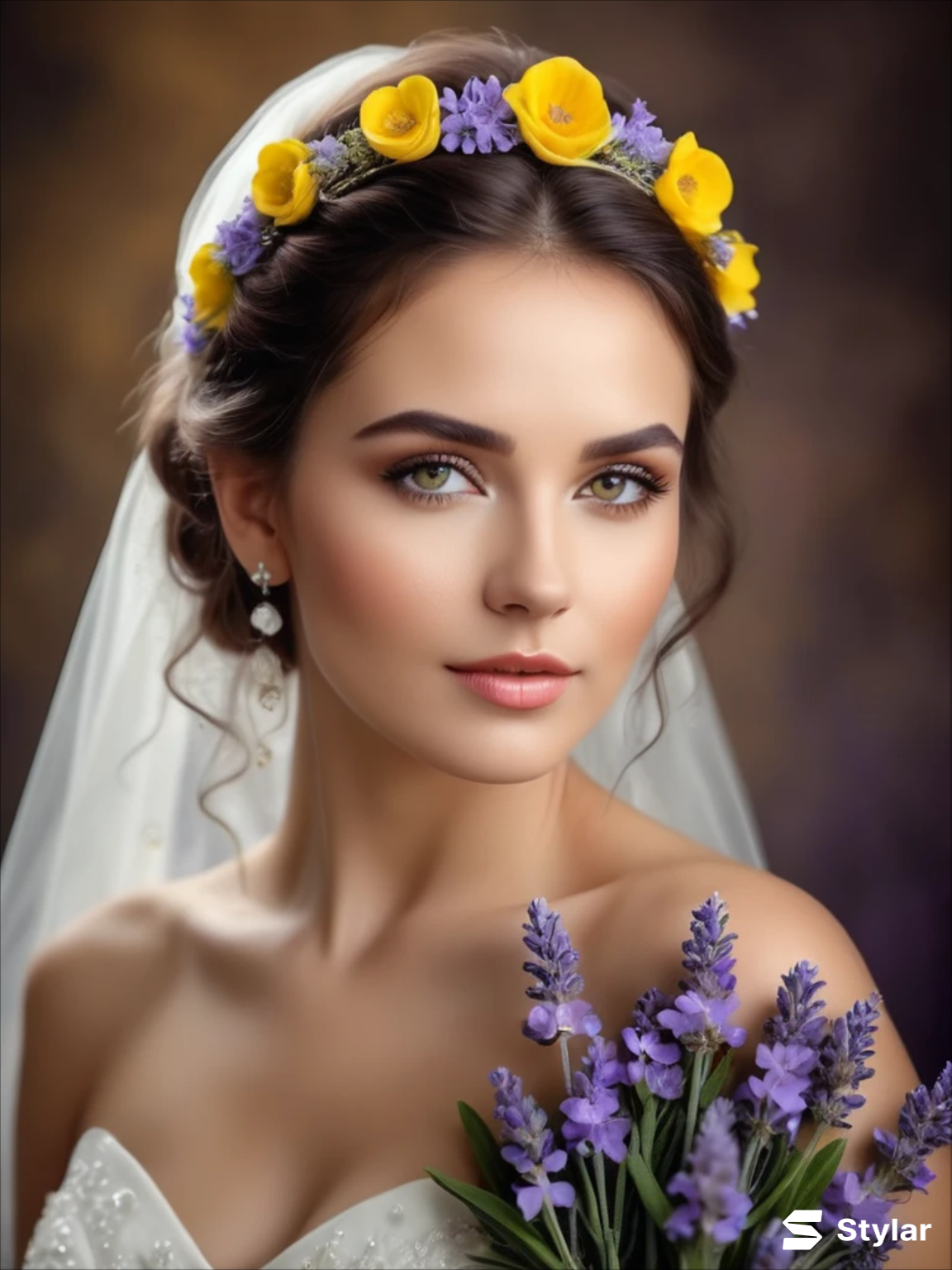 Lavender and Buttercup Yellow spring wedding colors