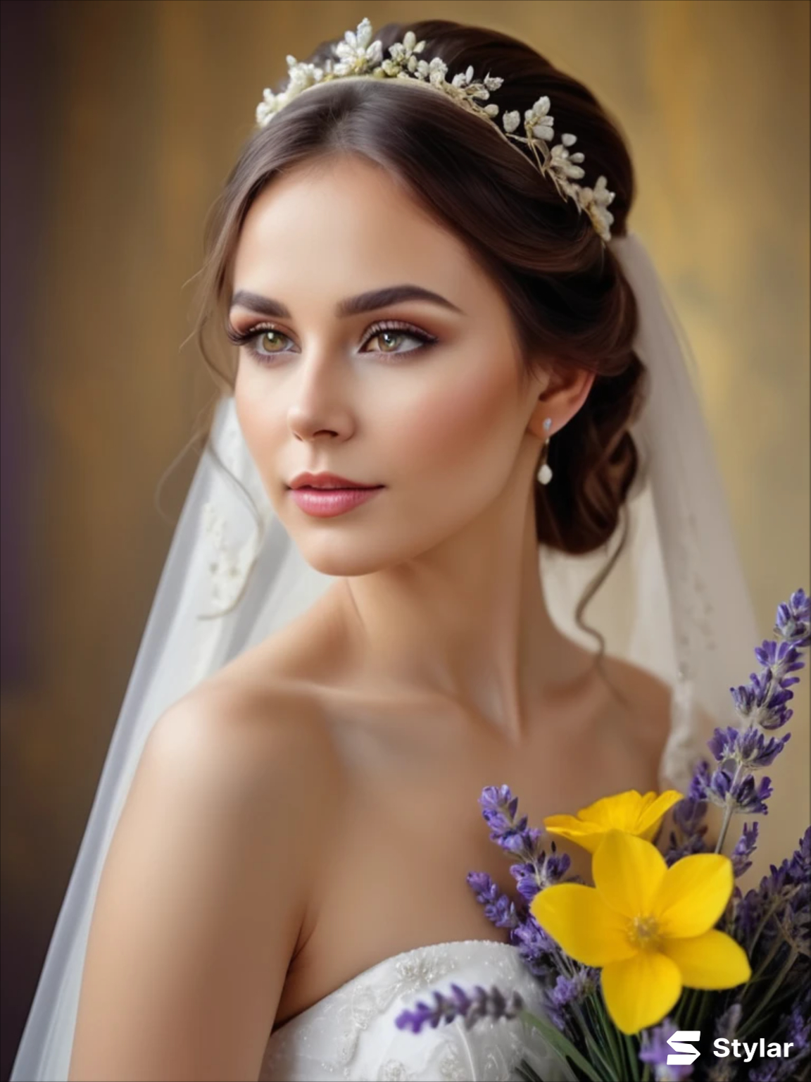Lavender and Buttercup Yellow spring wedding colors