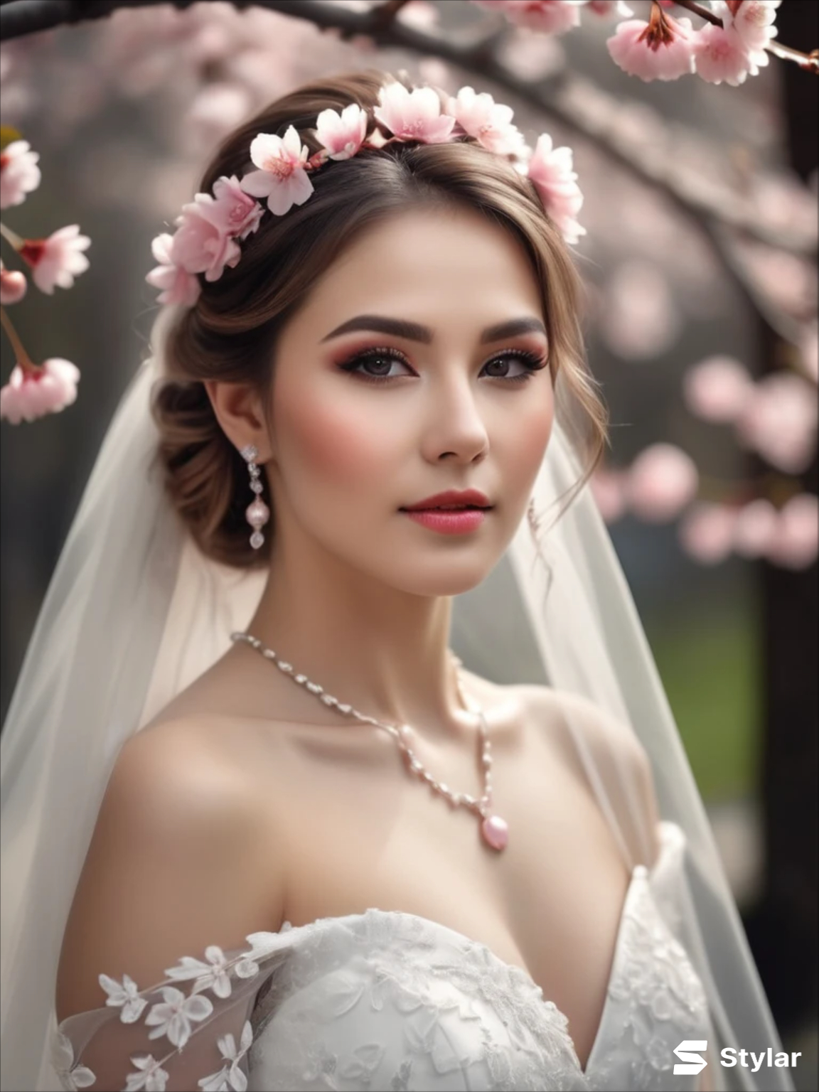 Cherry Blossom Pink and Soft Gray spring wedding colors