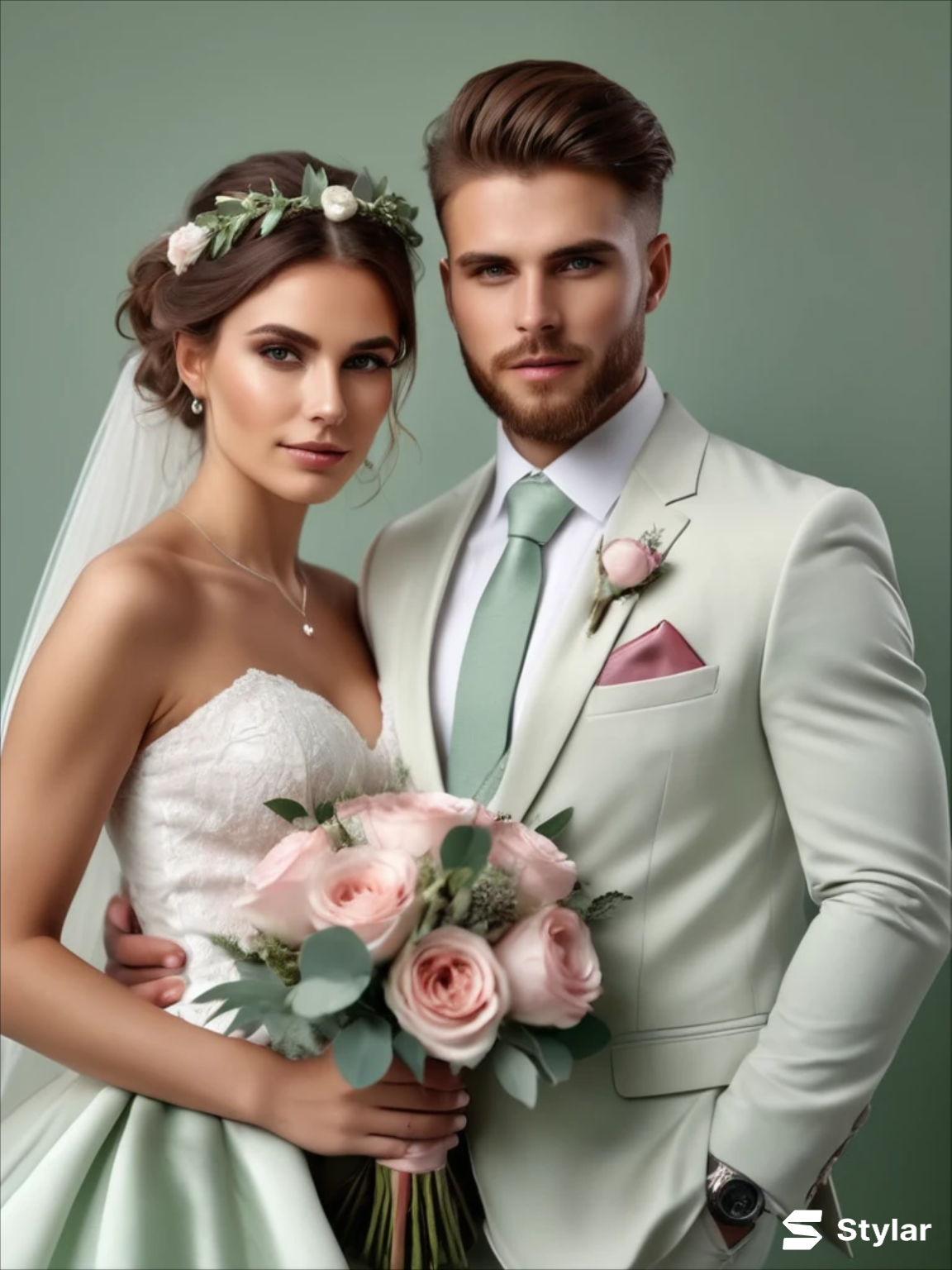 Dusty Rose and Sage Green: Spring Wedding Colors