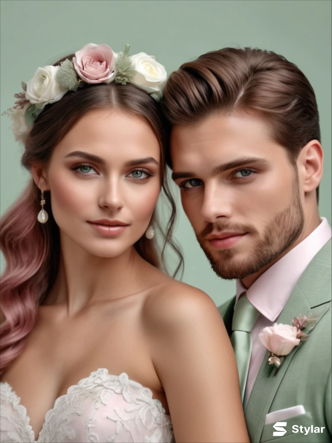 Dusty Rose and Sage Green: Spring Wedding Colors