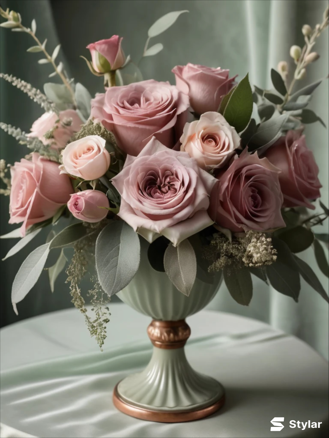 Dusty Rose and Sage Green: Spring Wedding Colors