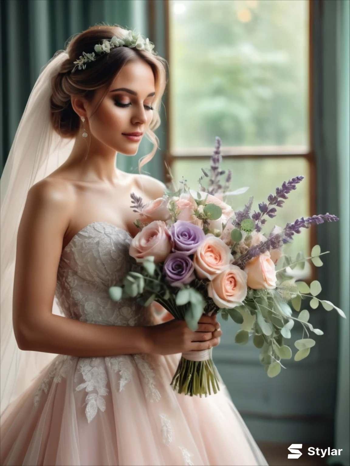 fairy wedding bouquet