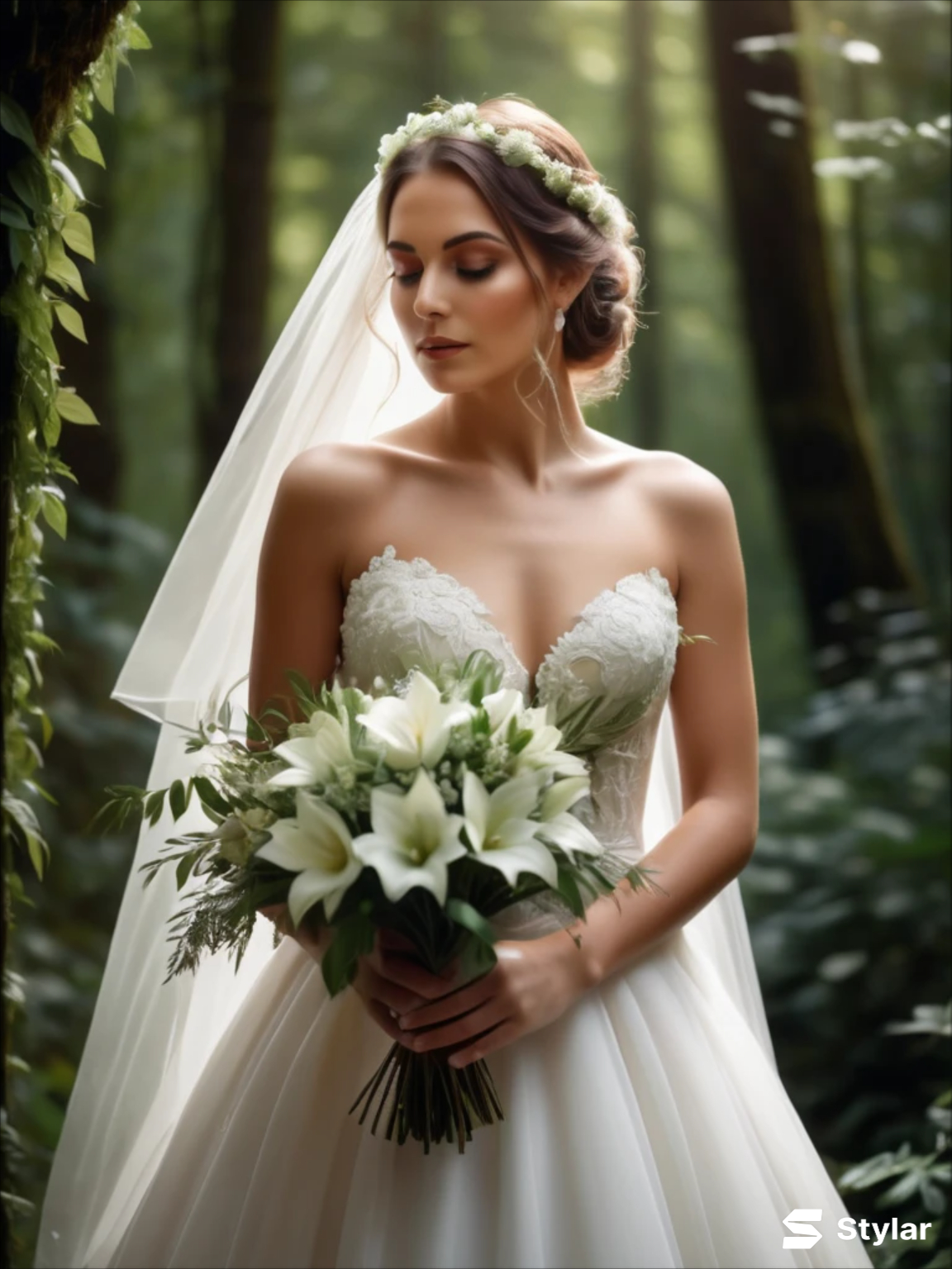 fairy wedding bouquet