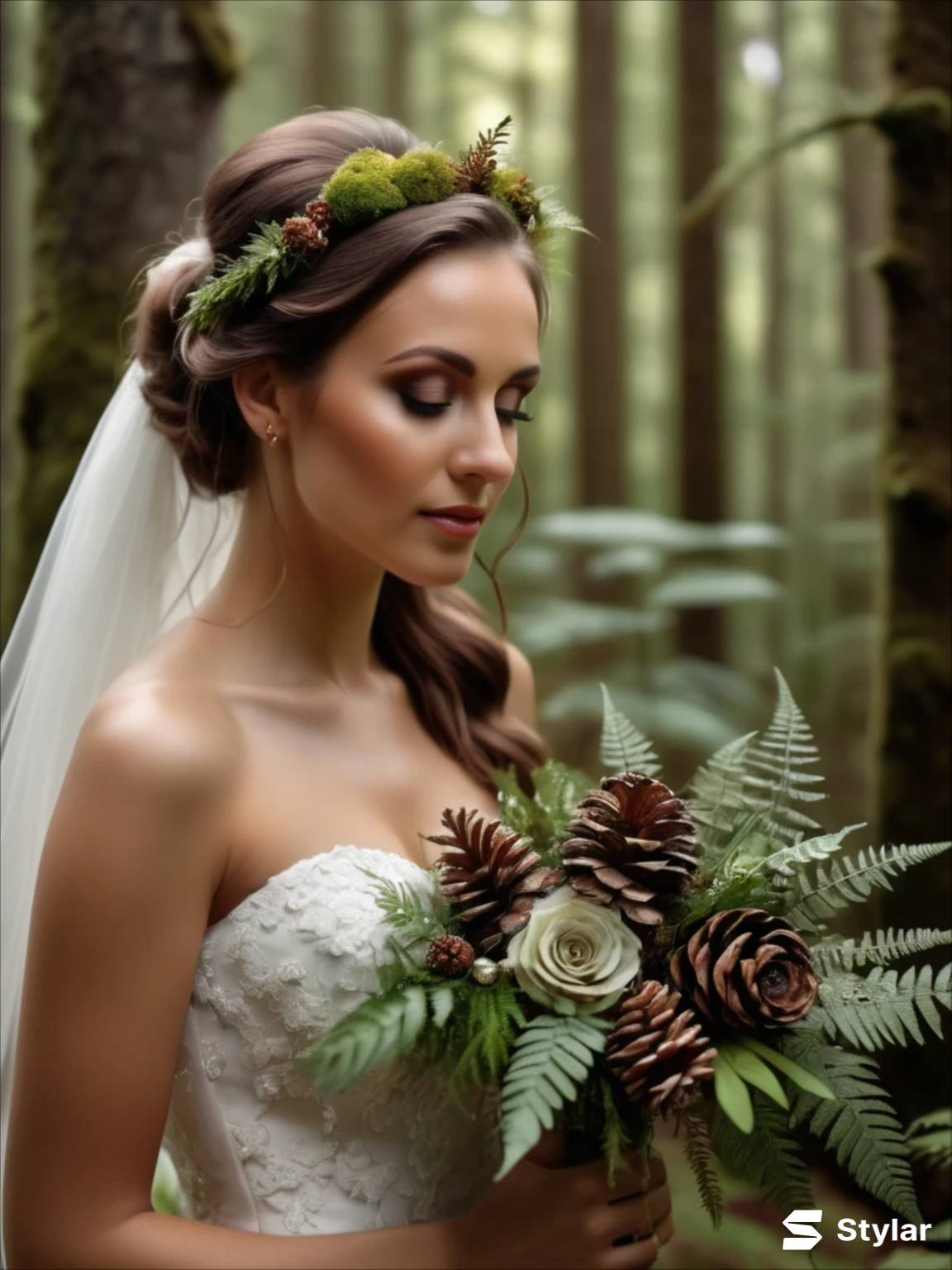 fairy wedding bouquet