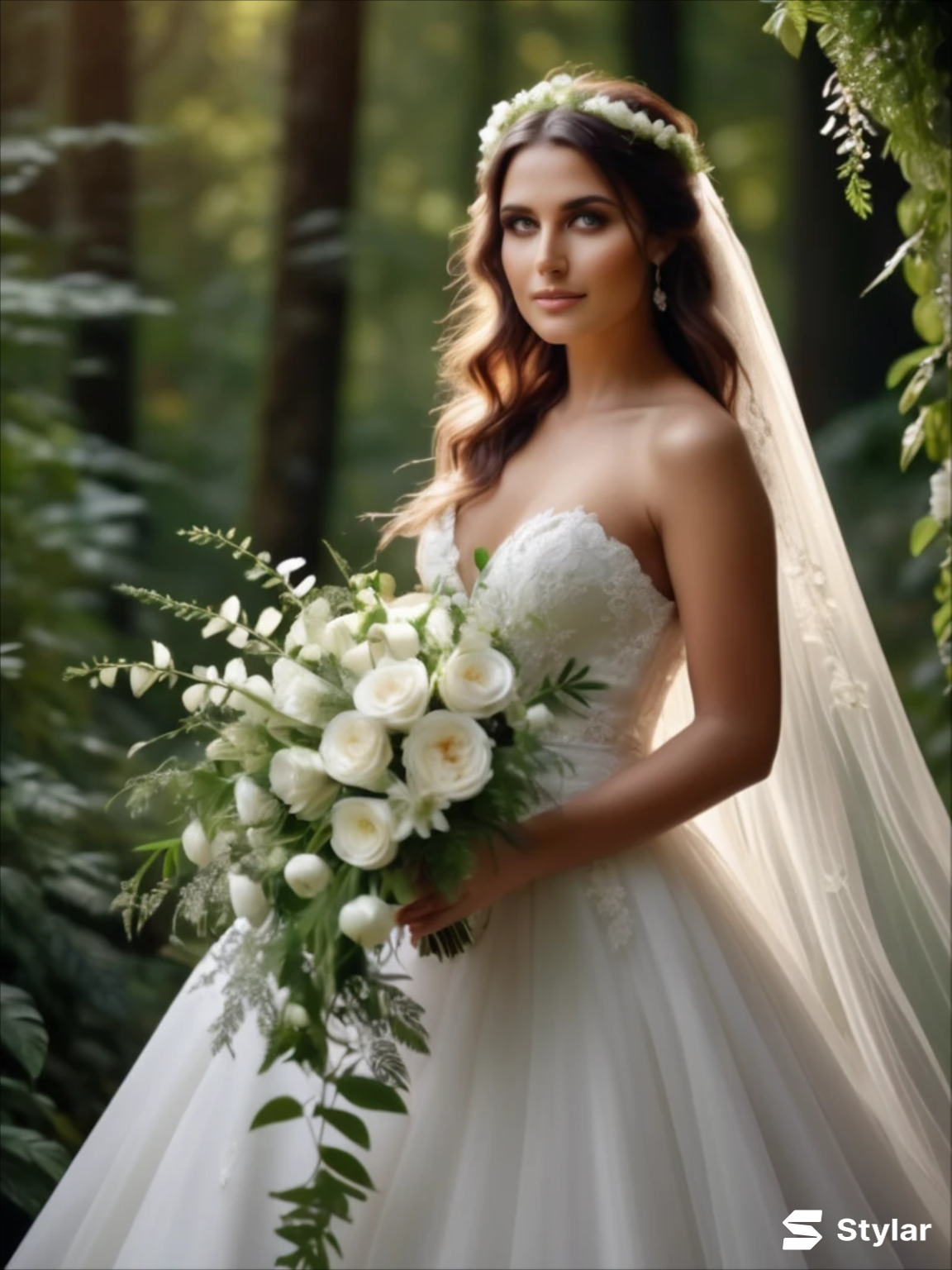 fairy wedding bouquet