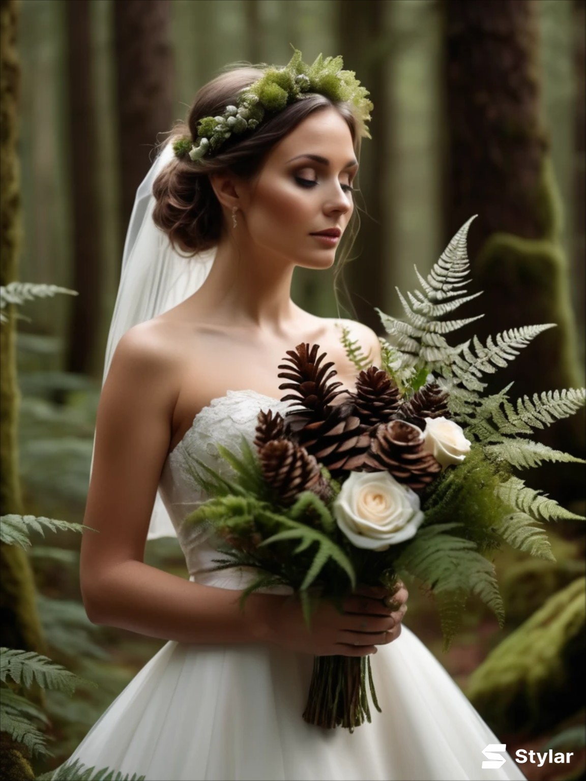 fairy wedding bouquet