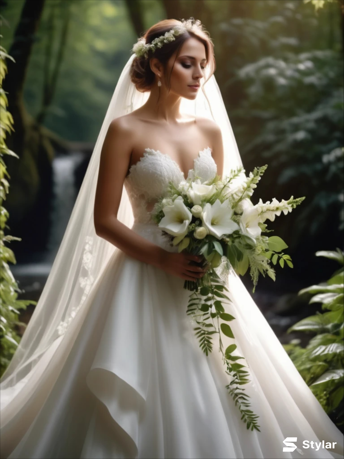 fairy wedding bouquet