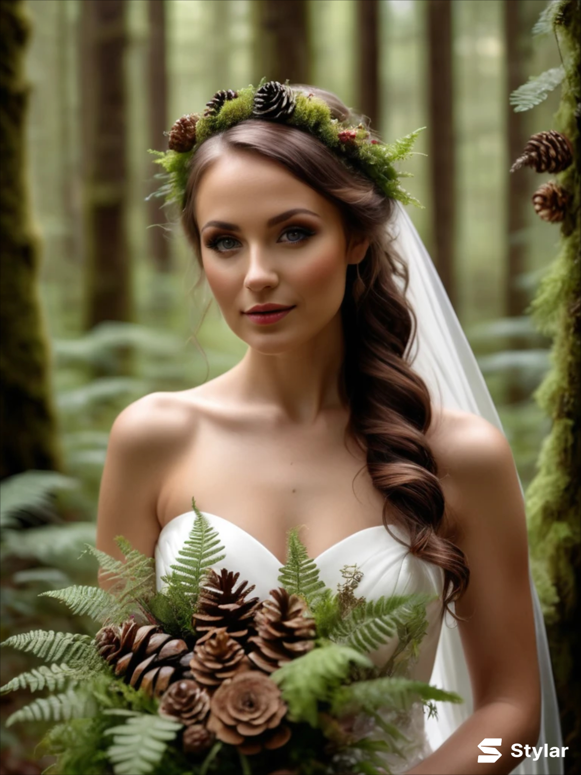fairy wedding bouquet