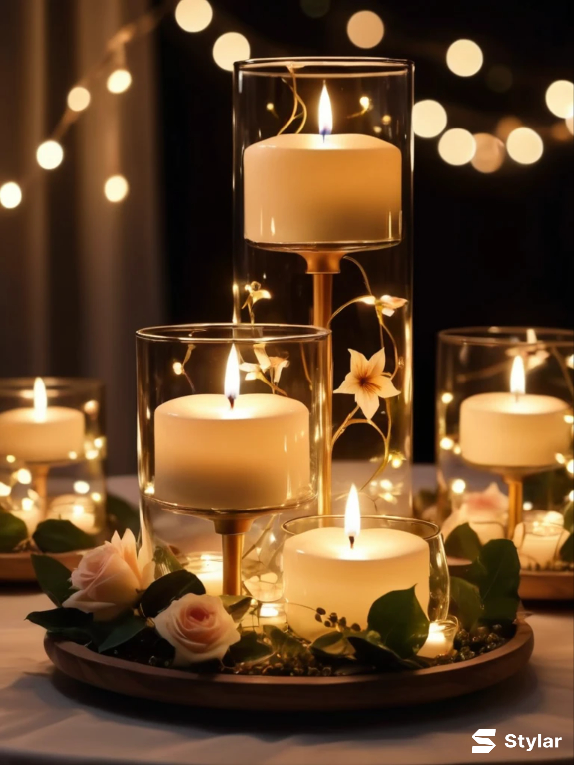 fairy wedding centerpiece