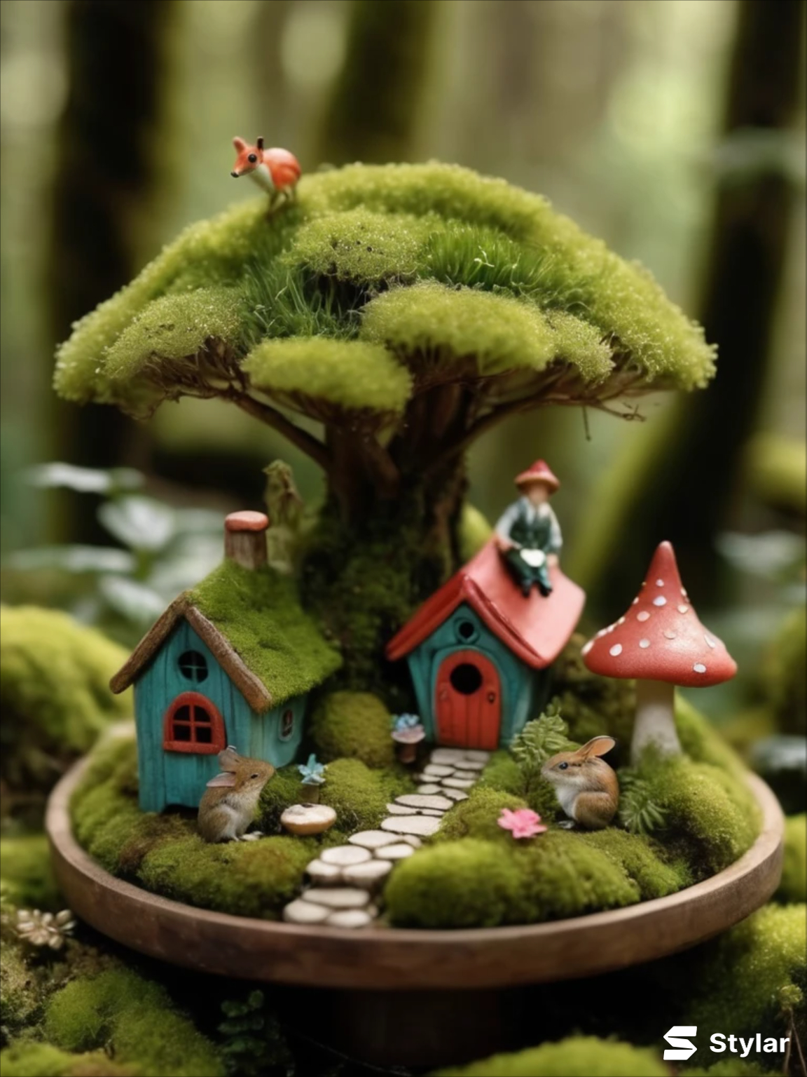 fairy wedding centerpiece