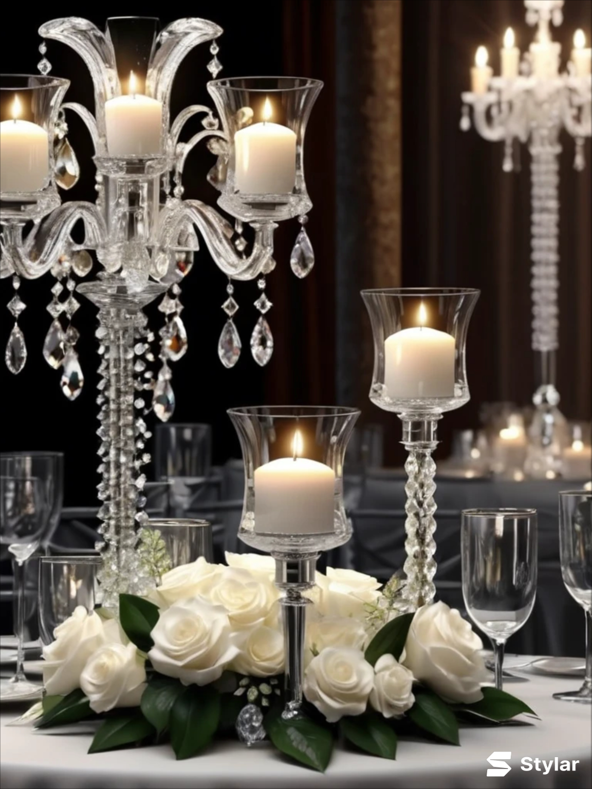 fairy wedding centerpiece