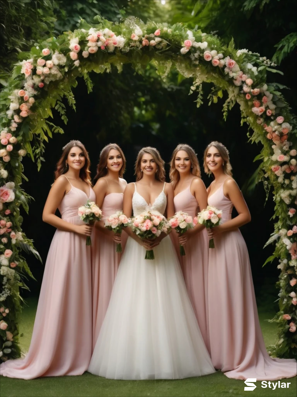 fairy wedding bridesmaids