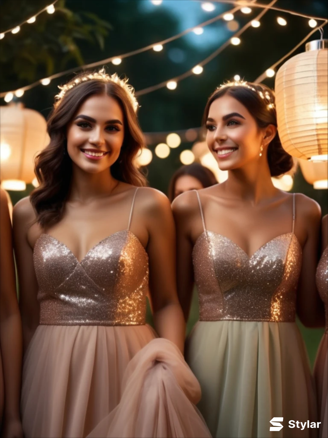fairy wedding bridesmaids