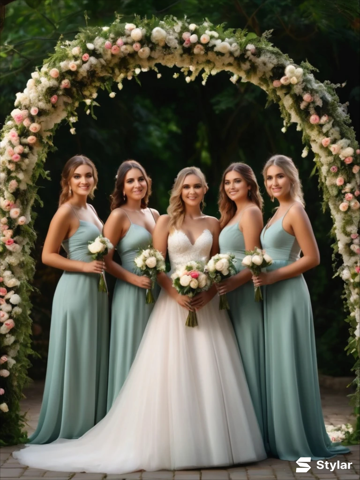 fairy wedding bridesmaids