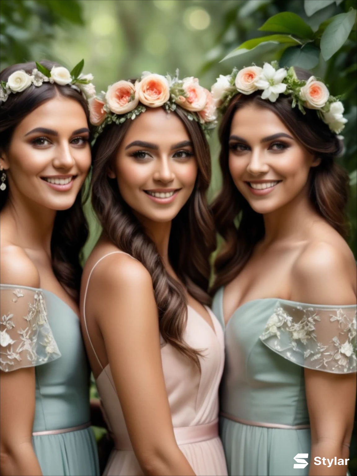 fairy wedding bridesmaids