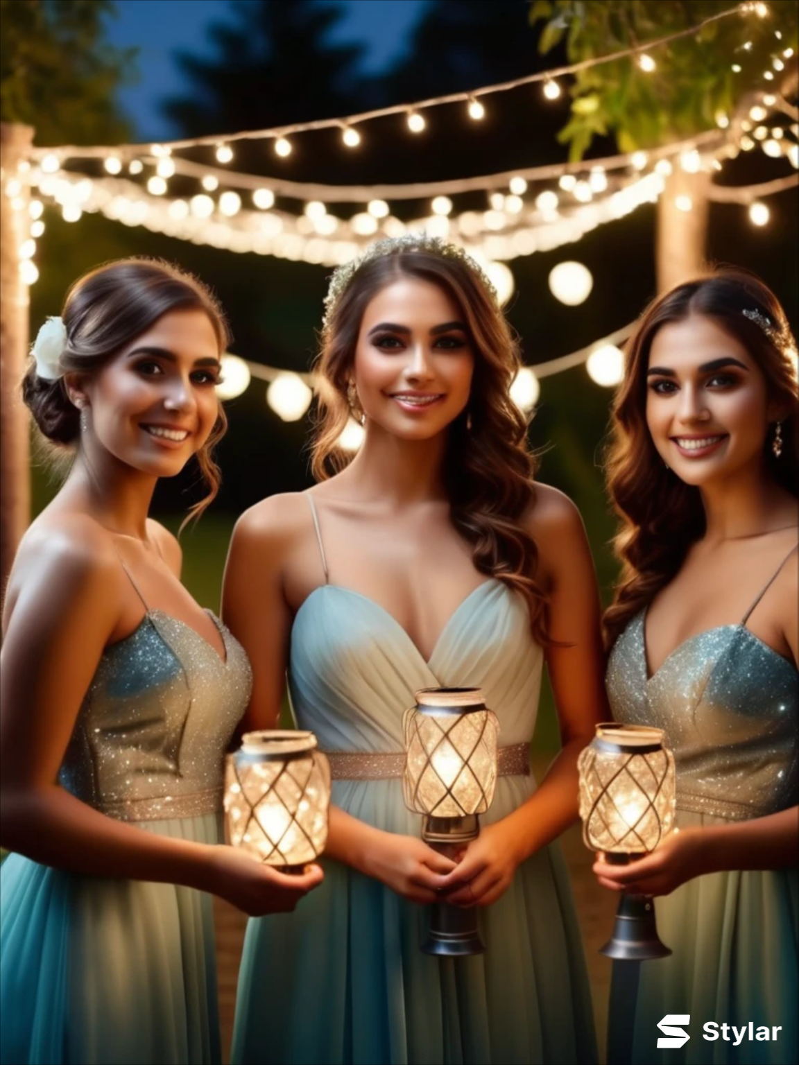 fairy wedding bridesmaids