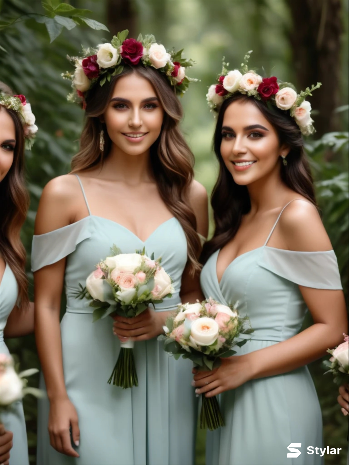 fairy wedding bridesmaids
